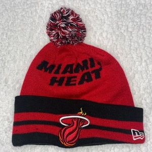 Miami Heat basketball beanie